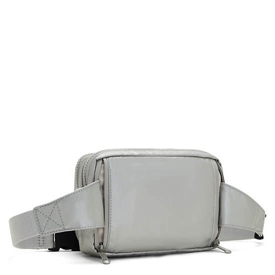 Sacs Crossbody Kipling Abanu Multi Metallic Convertible Grise Clair | FR 2187XY